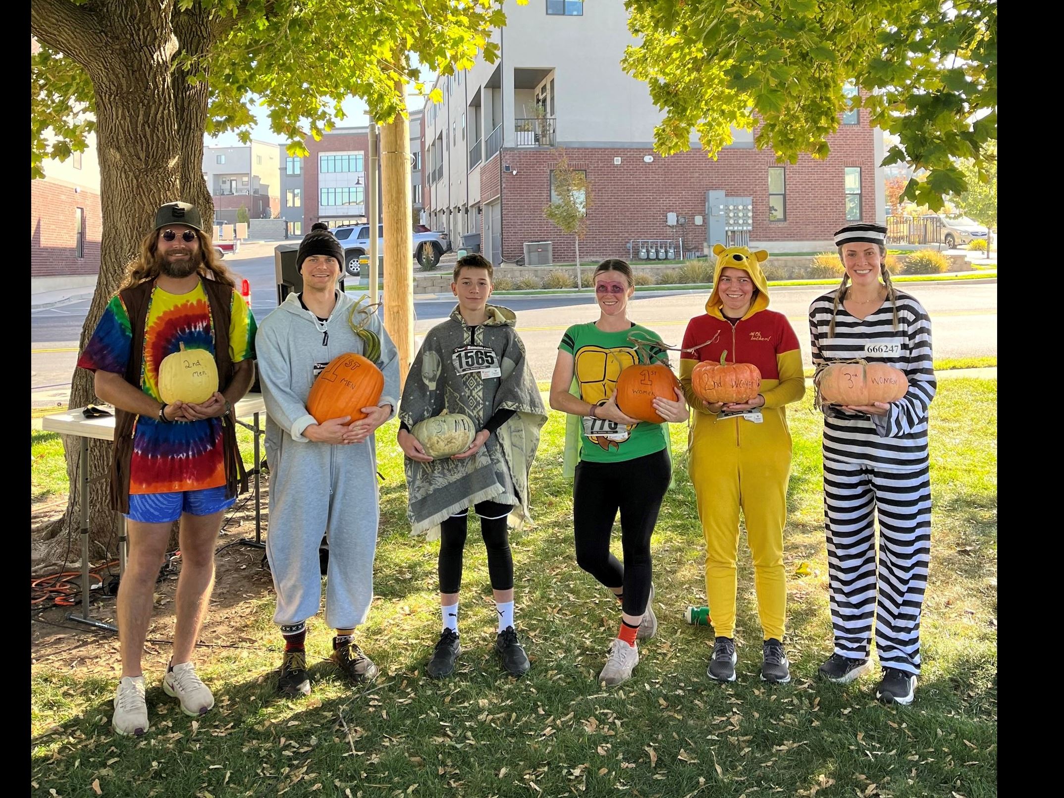 5K Winners Male Female 1st 2nd 3rd