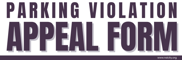 GEN Parking Violation Appeal Form Header website